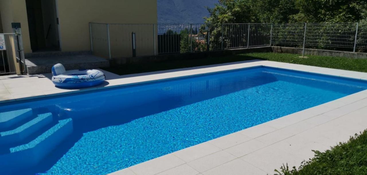 Magic Garden With Jacuzzi-Pool And Luxury Lake Como View Lenno Exterior foto